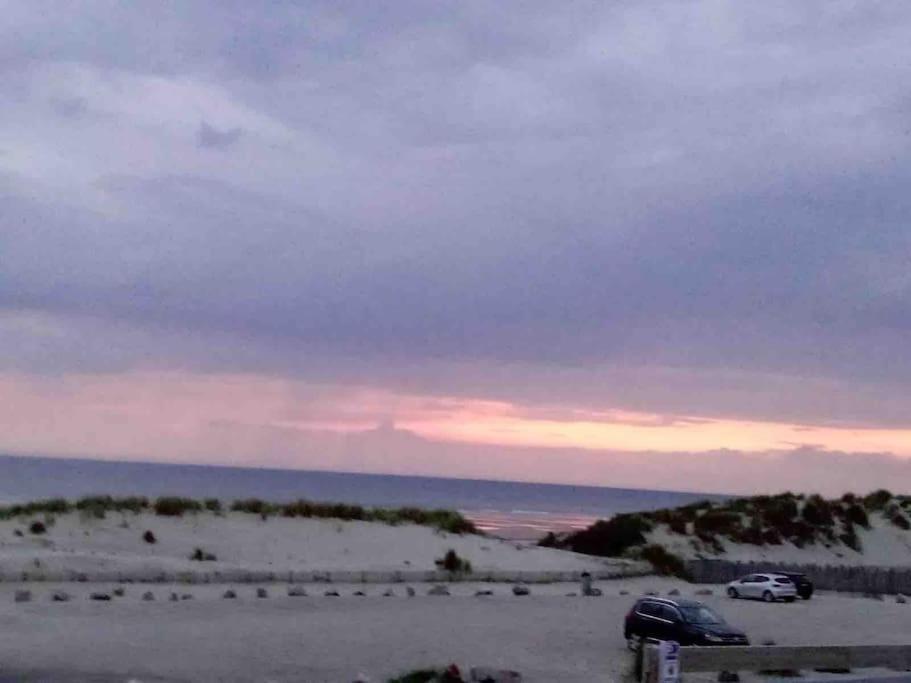 Studio Entre Mer Et Dunes Avec Balcon Vue Laterale Mer 50M Plage Pour 3 Pers Wifi Menage Compris Fort-Mahon-Plage Εξωτερικό φωτογραφία