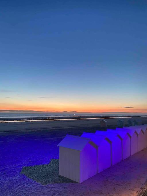 Studio Entre Mer Et Dunes Avec Balcon Vue Laterale Mer 50M Plage Pour 3 Pers Wifi Menage Compris Fort-Mahon-Plage Εξωτερικό φωτογραφία